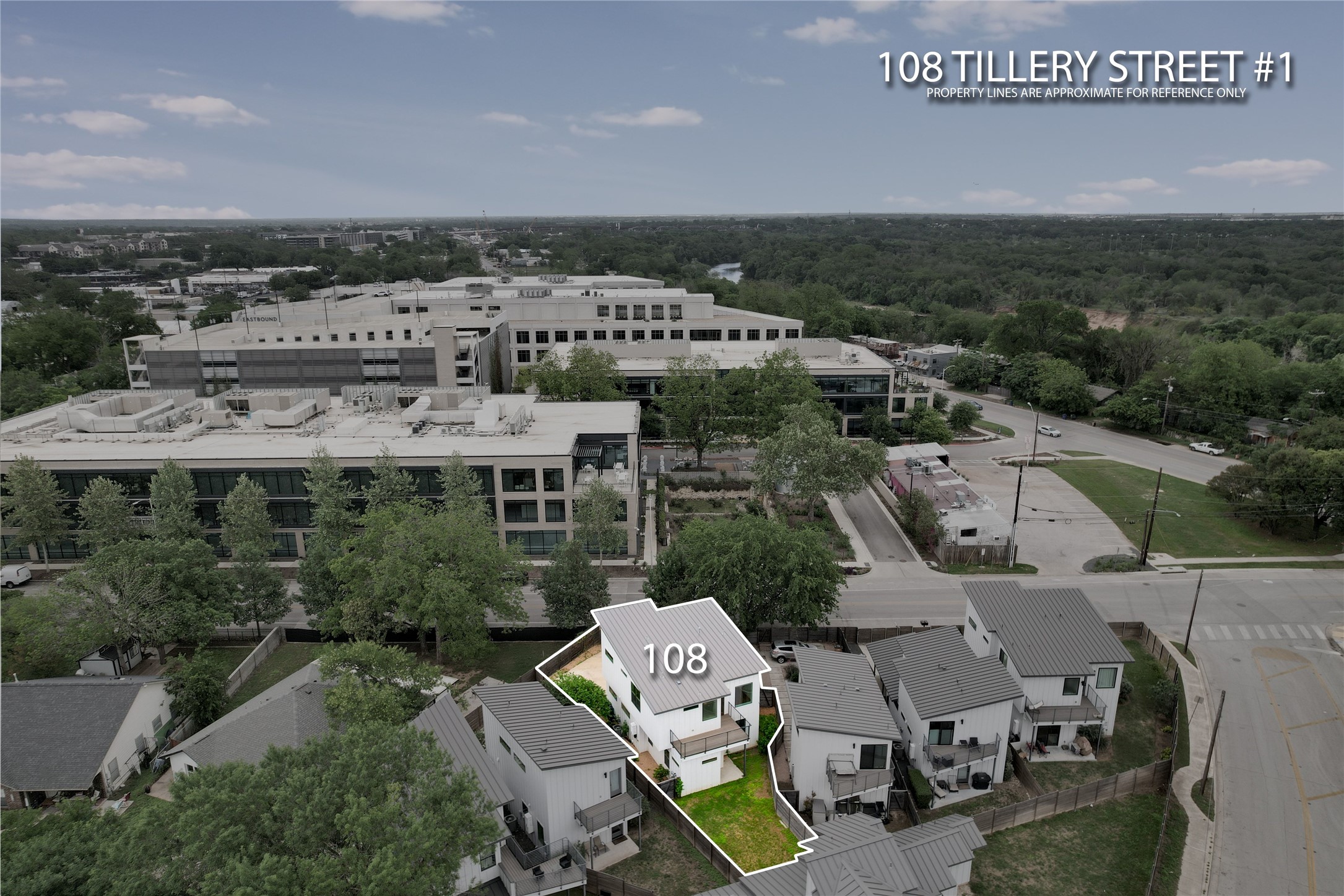 108 Tillery Street, Unit 1 Austin, TX 78702 - Photo 34 of 40 a view of a city