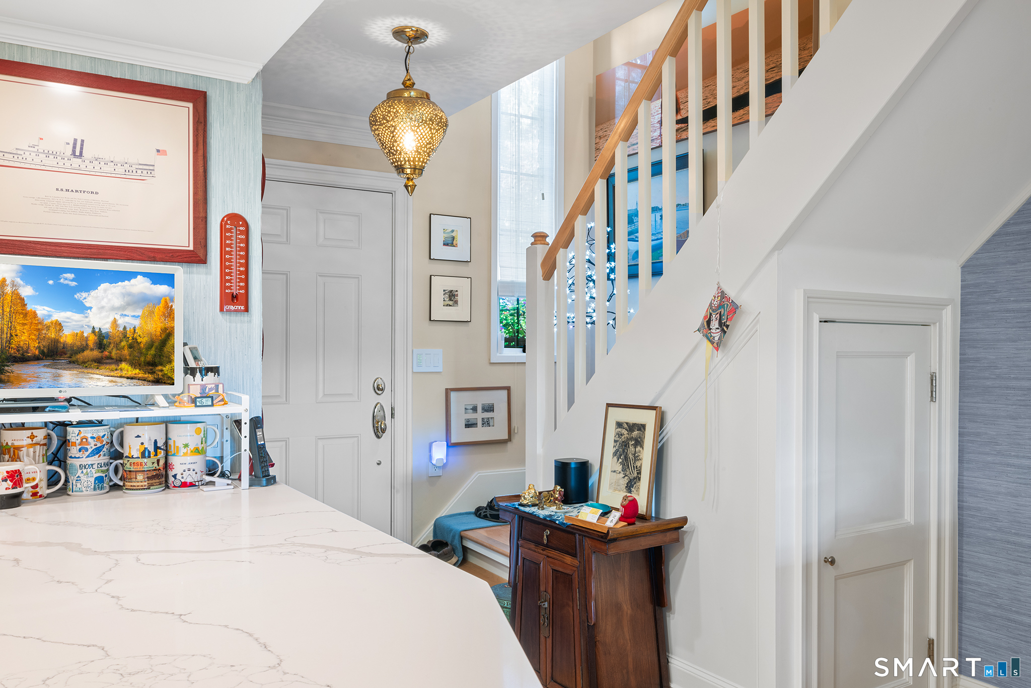 85 River Road, Unit L4 Essex, CT 06426 - Photo 16 of 35 View of Main Entry and Stairs Leading to Second Floor