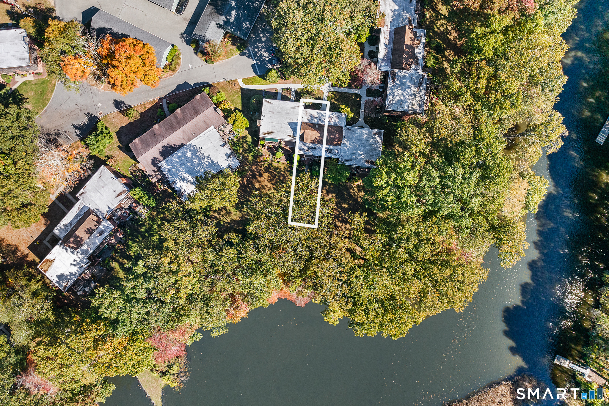 85 River Road, Unit L4 Essex, CT 06426 - Photo 30 of 35 Aerial View Showing Location of the Unit
