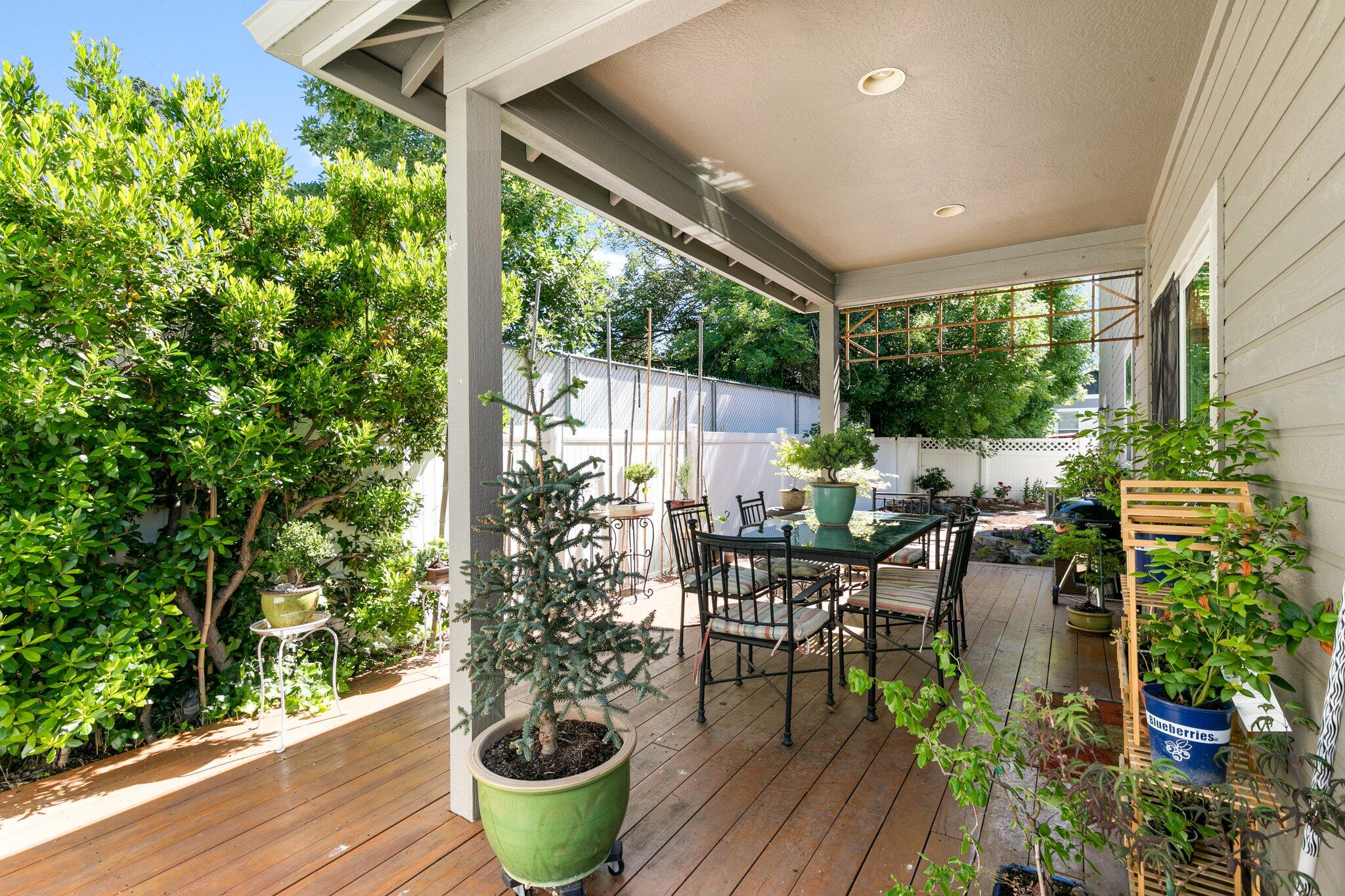 2160 Crestbrook Road Medford, OR 97504 - Photo 25 of 26 Peaceful and lovely backyard deck