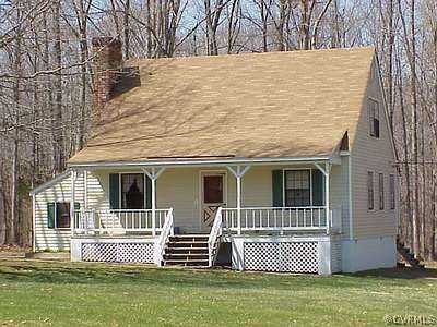 3310 Three Bridge Road Powhatan, VA 23139 - Photo 1 of 1 Exterior Front - Front view of cape cod home with