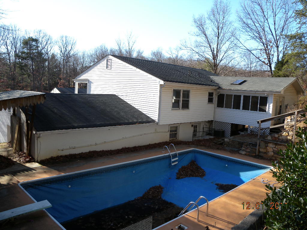278 Scalybark Drive Blue Ridge, VA 24064 - Photo 2 of 13 Back of House with Pool