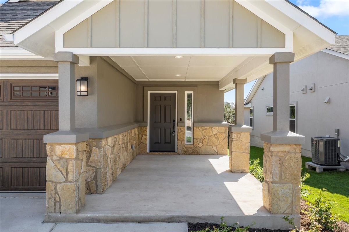 2605 Sam Bass Road, Unit 50 Round Rock, TX 78681 - Photo 3 of 30 Oversized front porch with space for plenty of seating