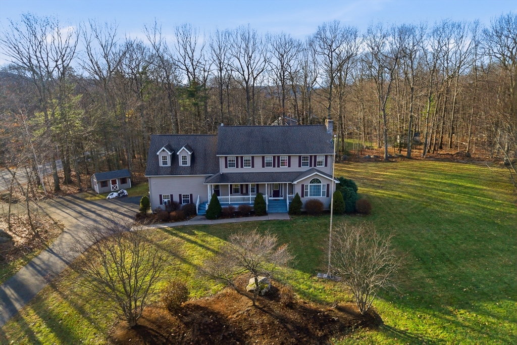 155 South Monson Road Hampden, MA 01036 - Photo 42 of 42 a view of a house with a big yard