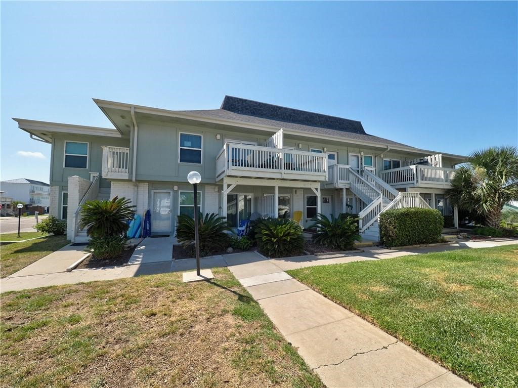 4901 Highway 361, Unit 102 Port Aransas, TX 78373 - Photo 1 of 14 a view of house with outdoor space area