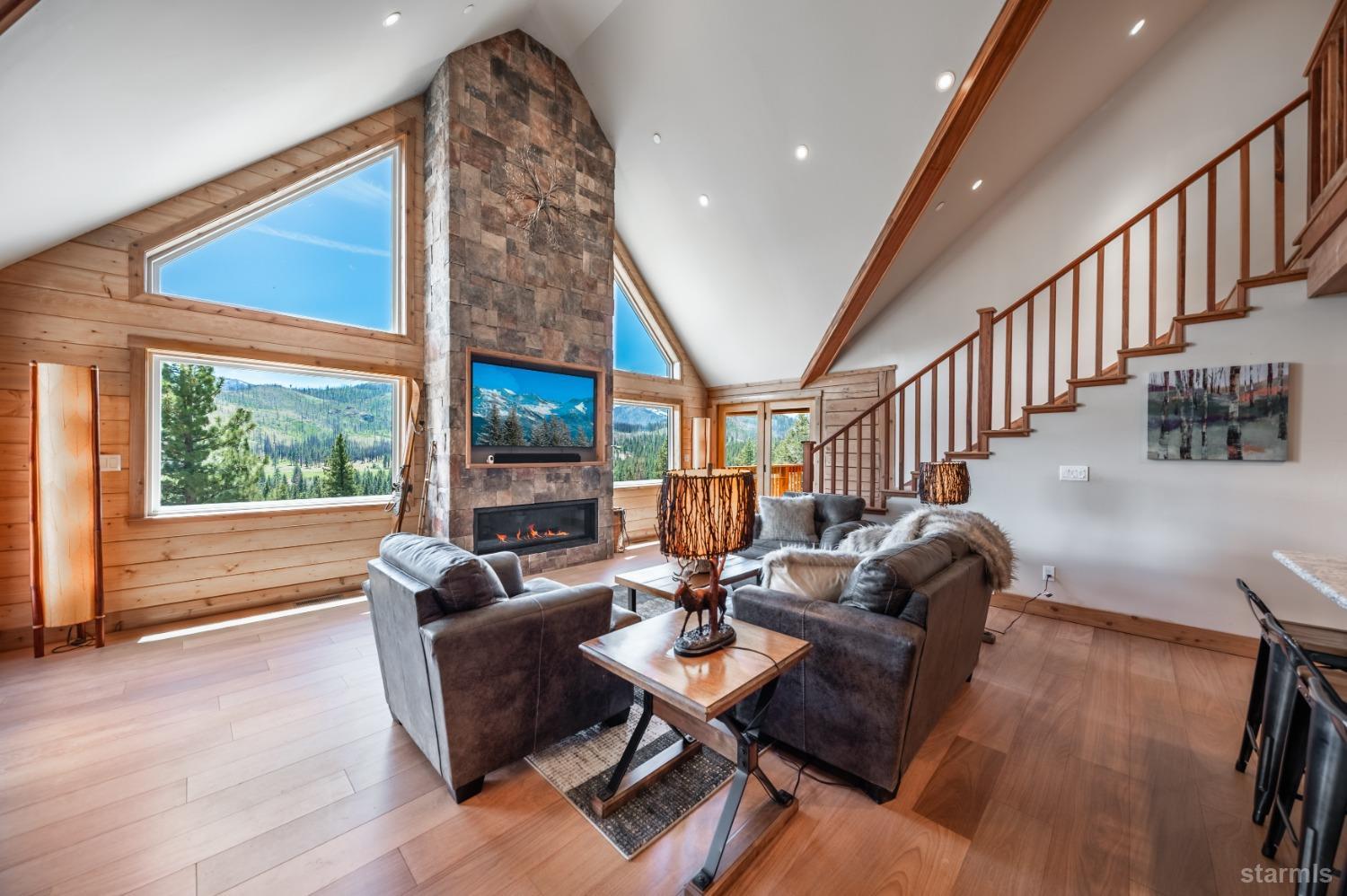 151 Silver Peak Road Markleeville, CA 96120 - Photo 3 of 33 A spacious great room with stunning views of Raymond Peak.