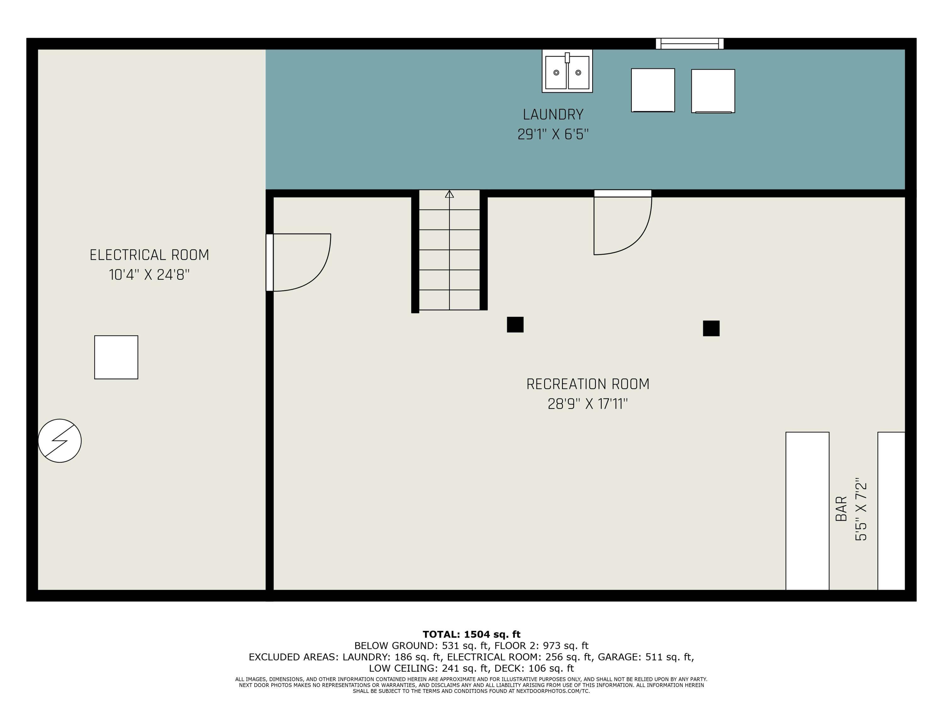 56808 Bow Drive Three Rivers, MI 49093 - Photo 26 of 26 Bow Drive basement floor plan denise