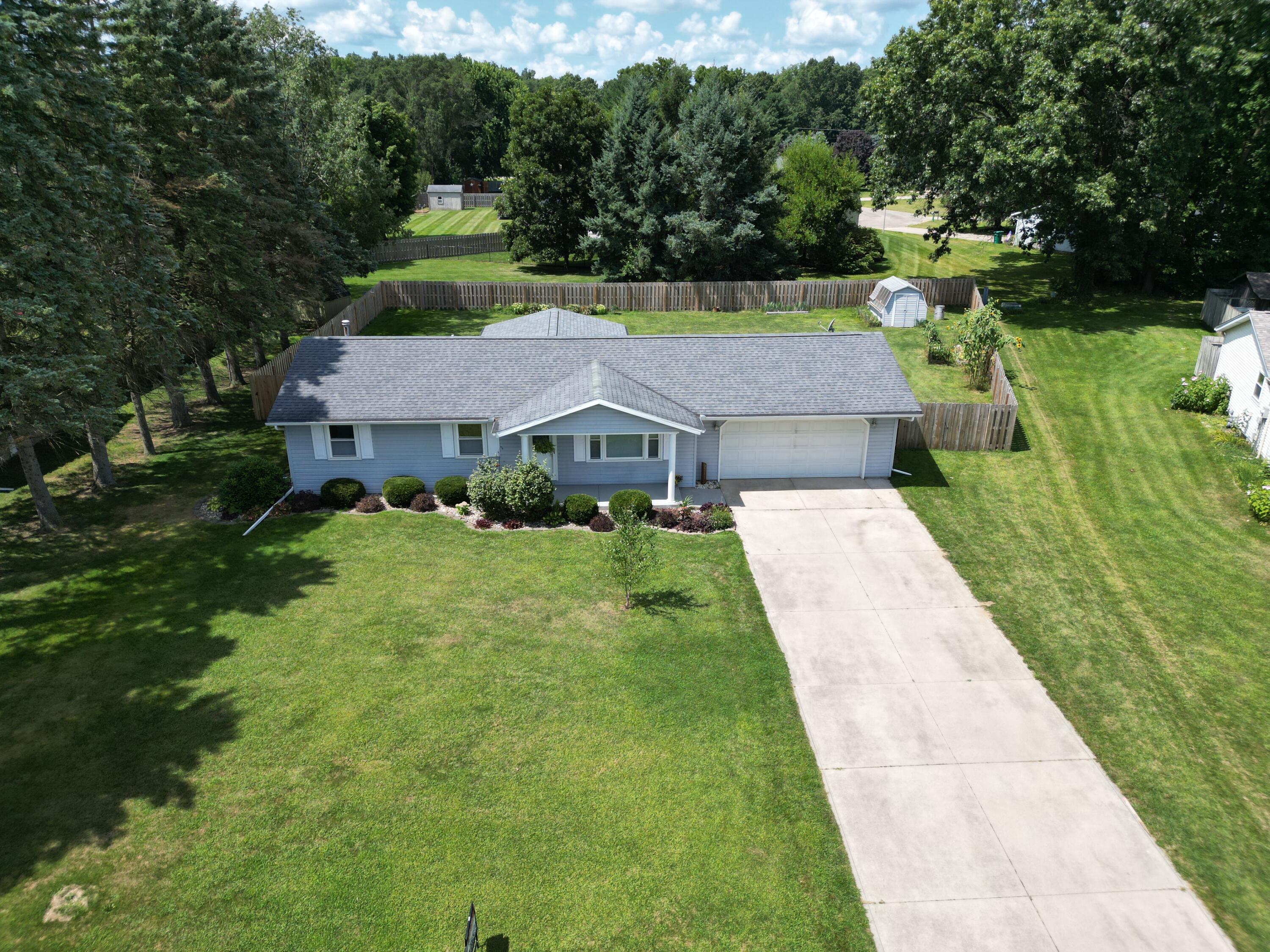 56808 Bow Drive Three Rivers, MI 49093 - Photo 19 of 26 Bow Drive drone pic 2