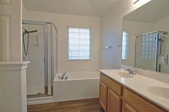 a view of walk in closet with window