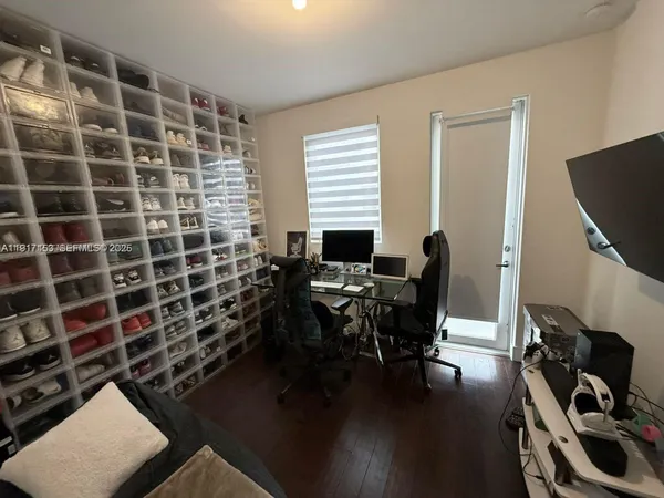 a outdoor space with lots of table and chairs