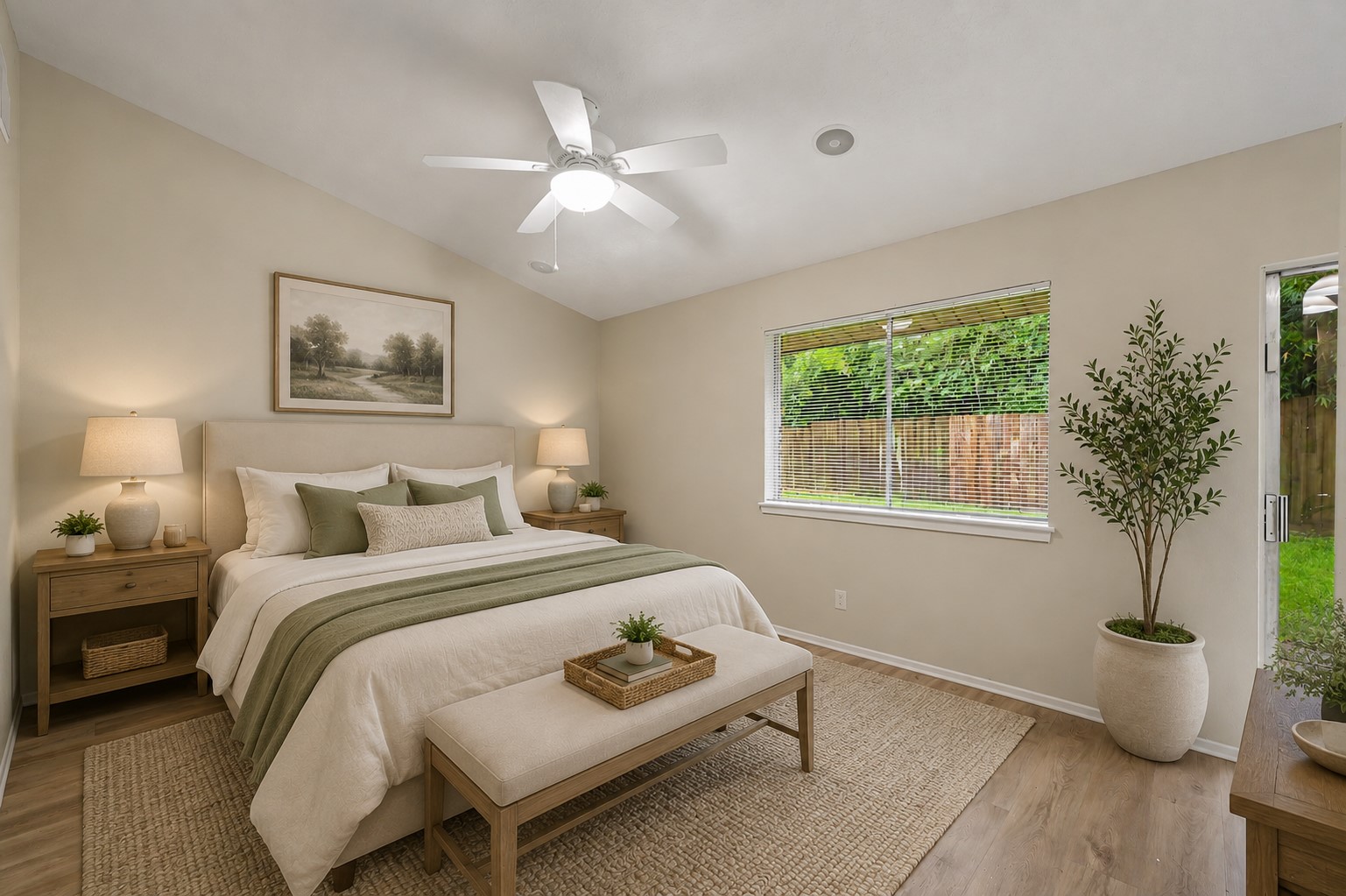 23327 Naples Drive Spring, TX 77373 - Photo 16 of 31 Primary bedroom virtually staged