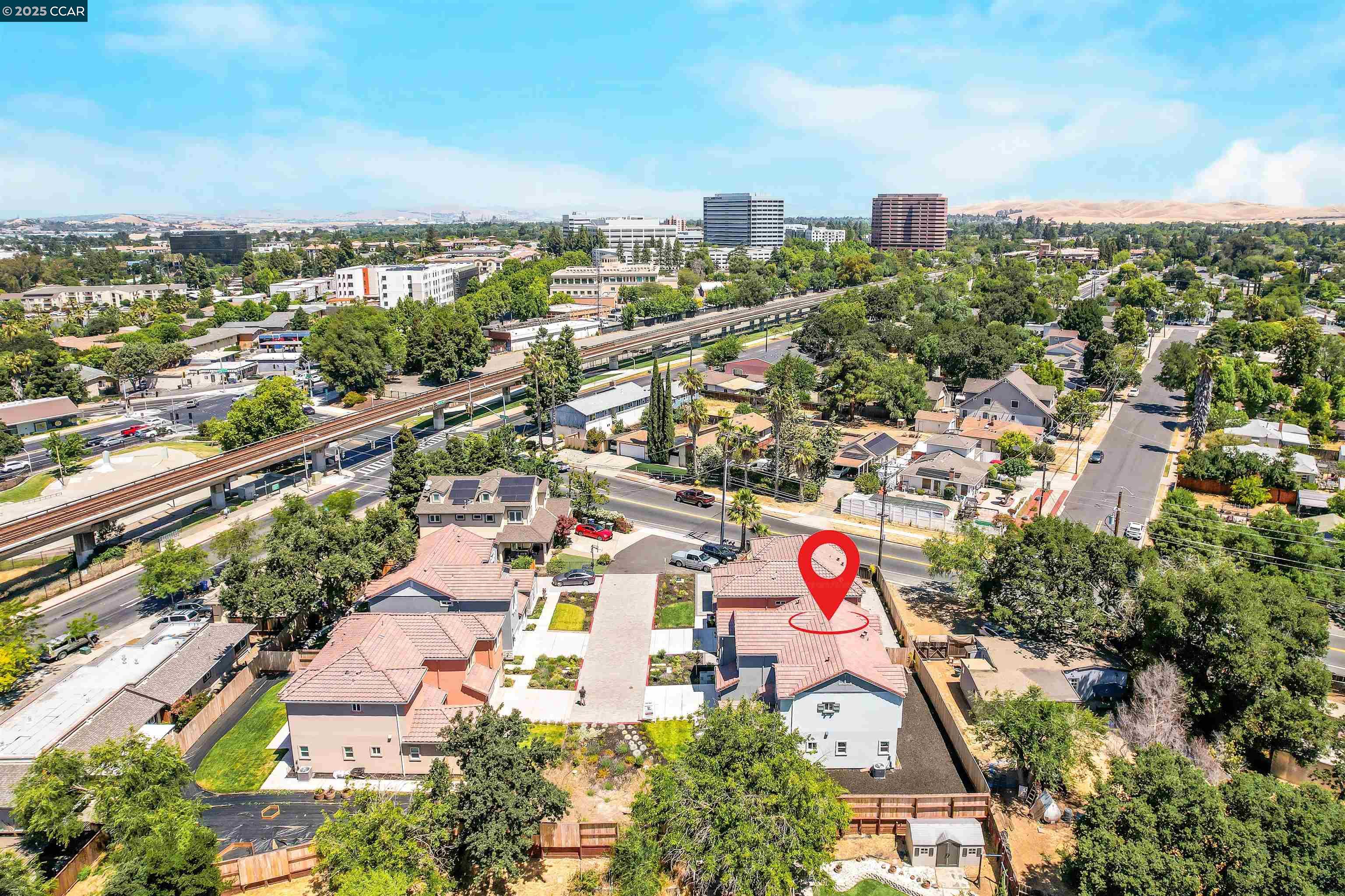 2722 Cowell Road Concord, CA 94518 - Photo 54 of 55 a city view with lot of high rise buildings