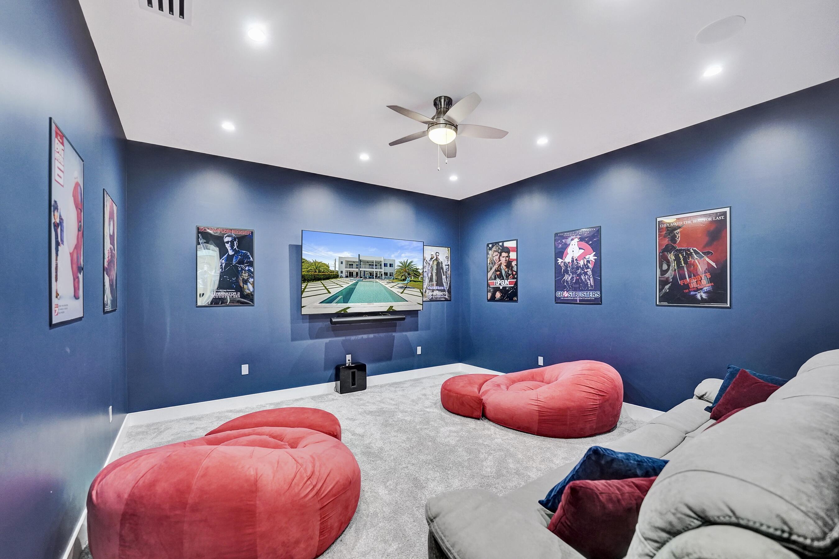 11201 Southwest 3rd Street Plantation, FL 33325 - Photo 30 of 79 Theater room