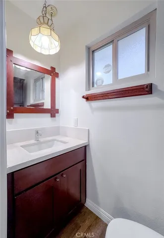 a view of empty room