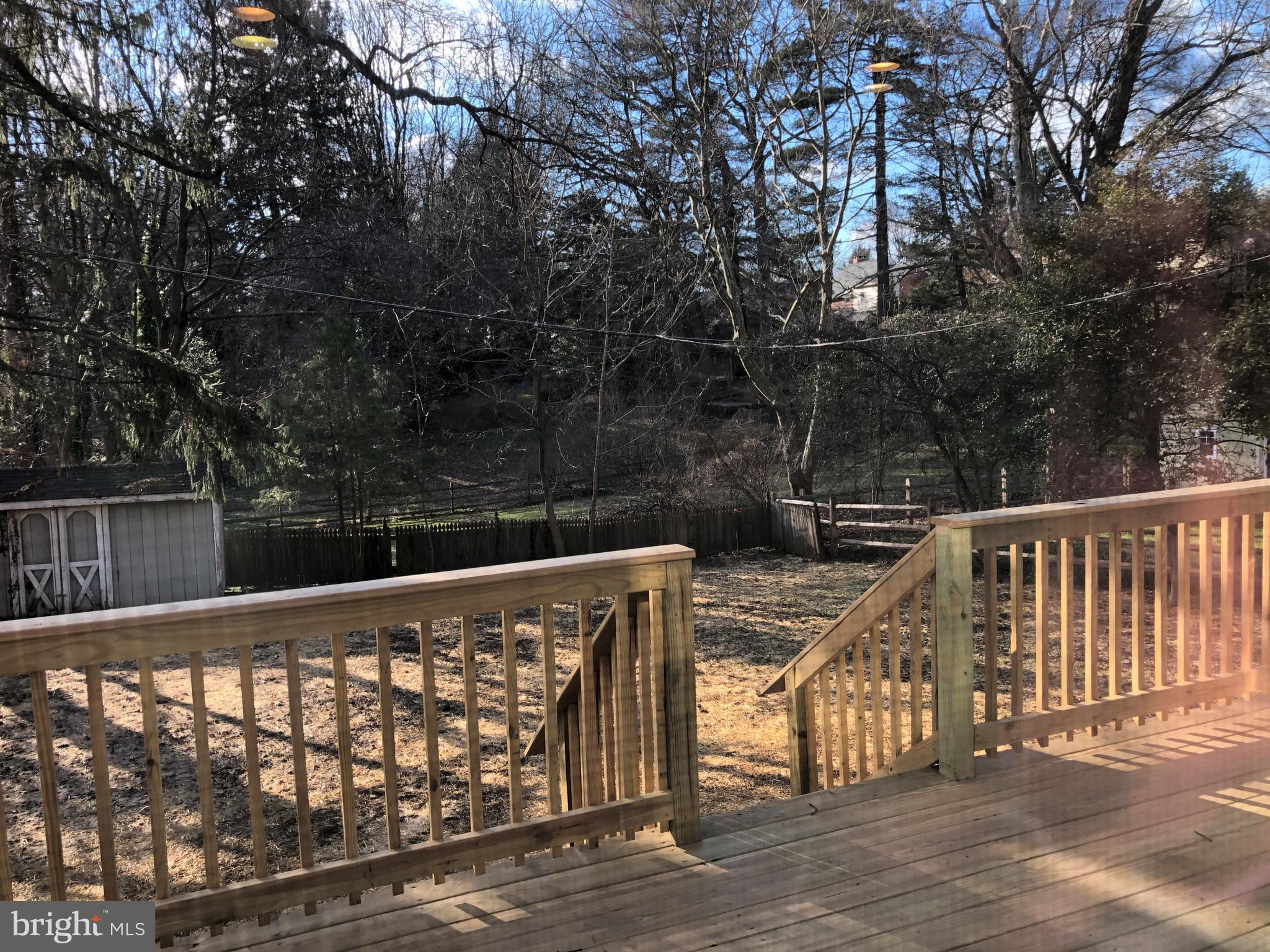 110 North Fairfield Road Devon, PA 19333 - Photo 30 of 33 Deck to Yard