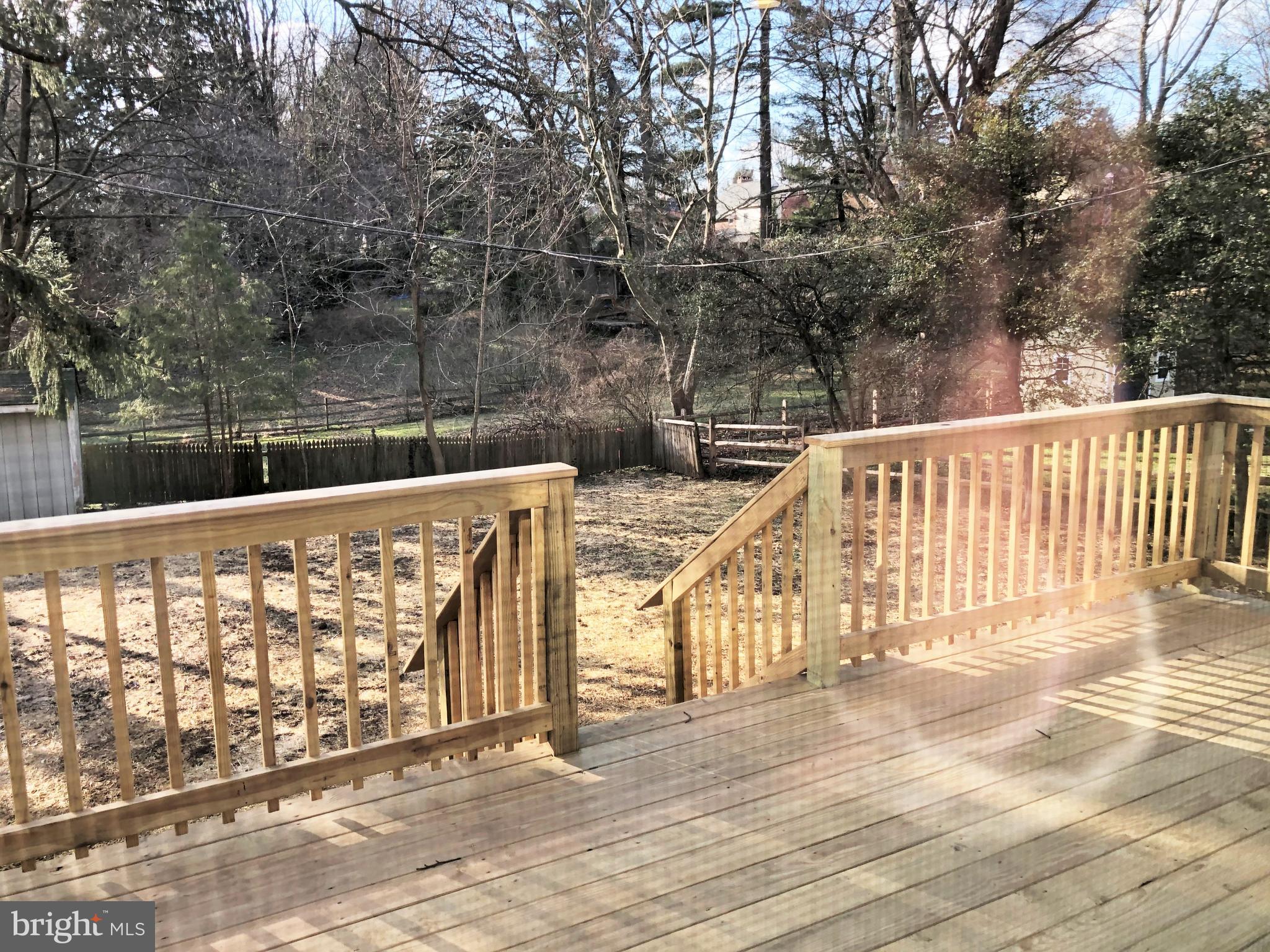 110 North Fairfield Road Devon, PA 19333 - Photo 31 of 33 Deck to Yard
