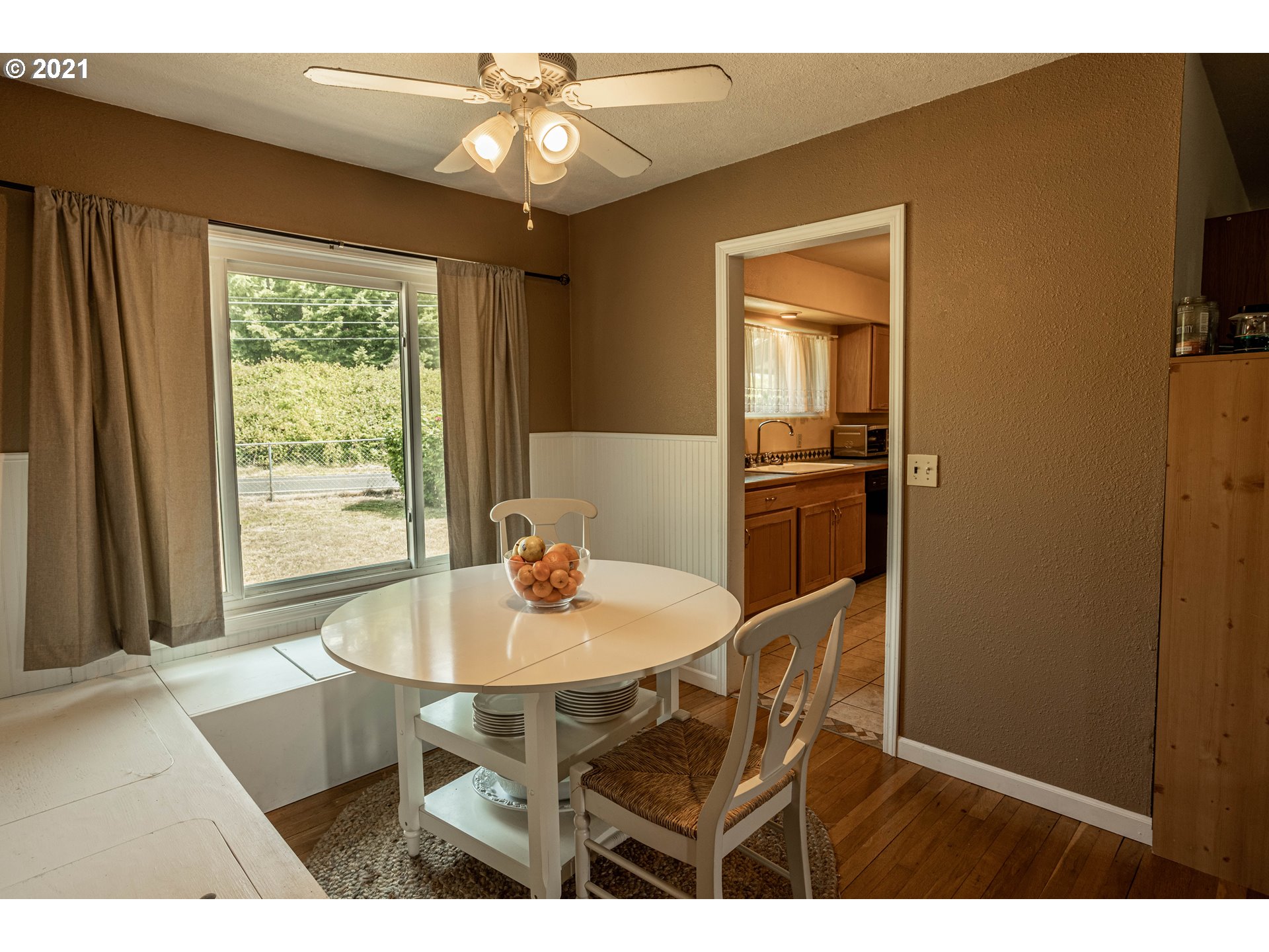 630 Northwest Gropper Road Stevenson, WA 98648 - Photo 9 of 21 a view of a dining room with furniture window and outside view