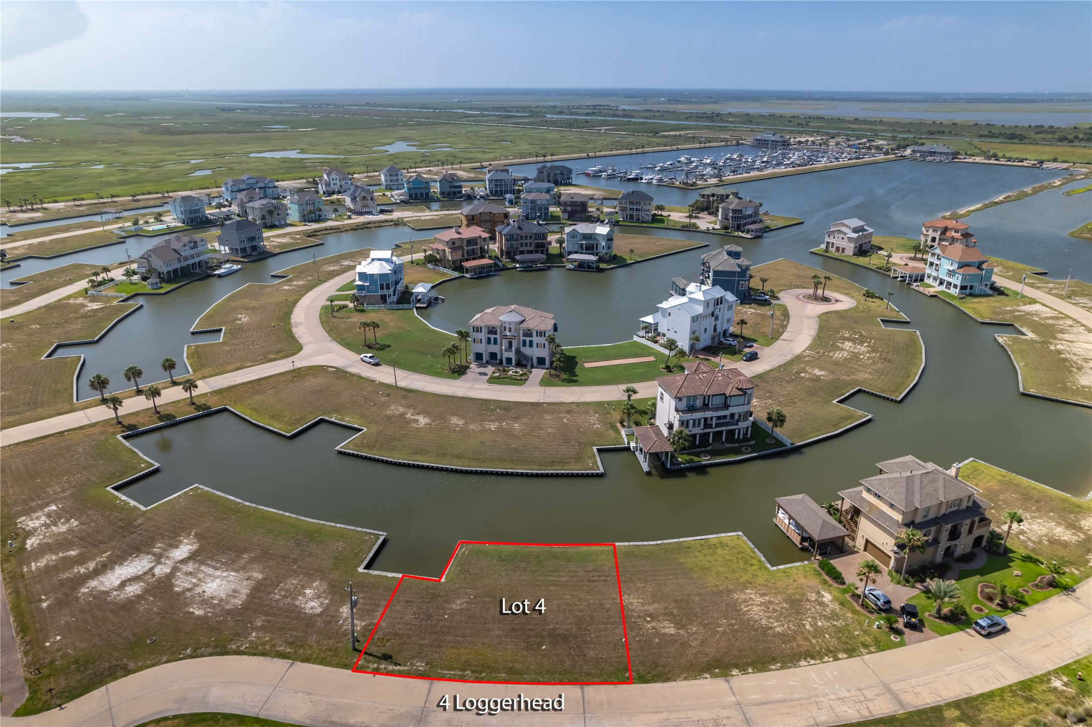 4 Loggerhead Hitchcock, TX 77563 - Photo 3 of 38 an aerial view of a house with outdoor space