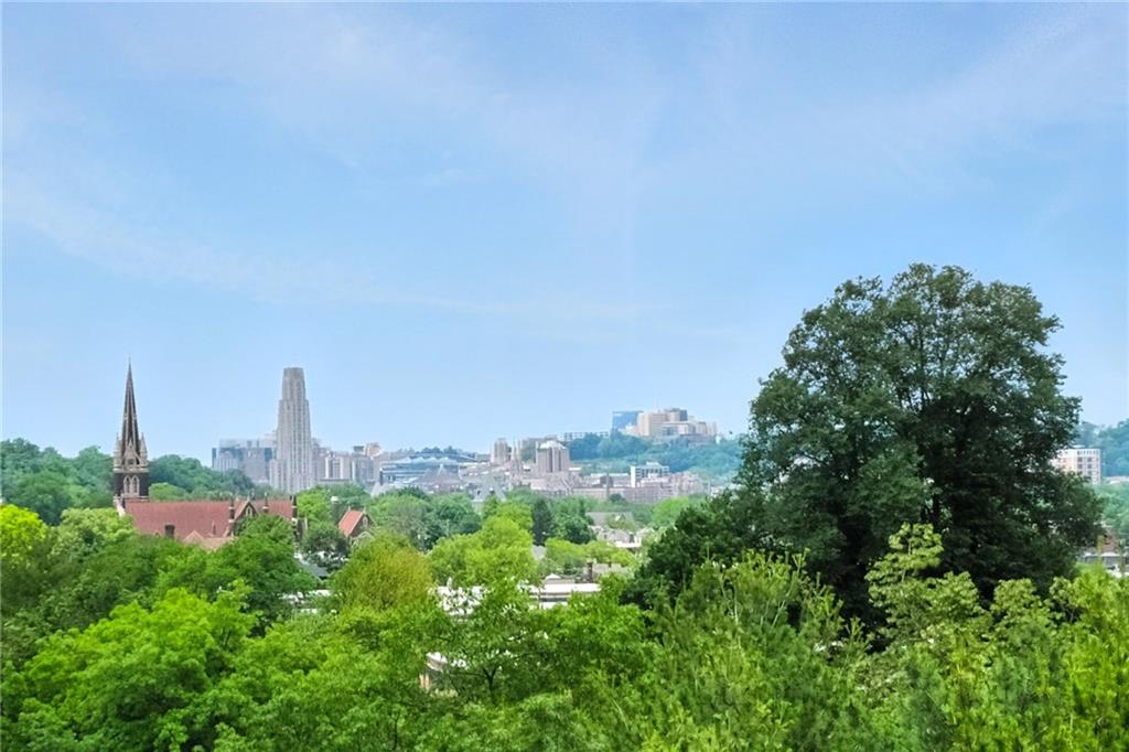 140 North Woodland Road Pittsburgh, PA 15232 - Photo 30 of 38 a view of a city with tall trees