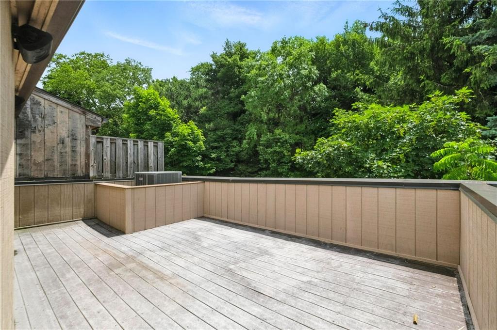 140 North Woodland Road Pittsburgh, PA 15232 - Photo 32 of 38 a view of balcony and wooden fence