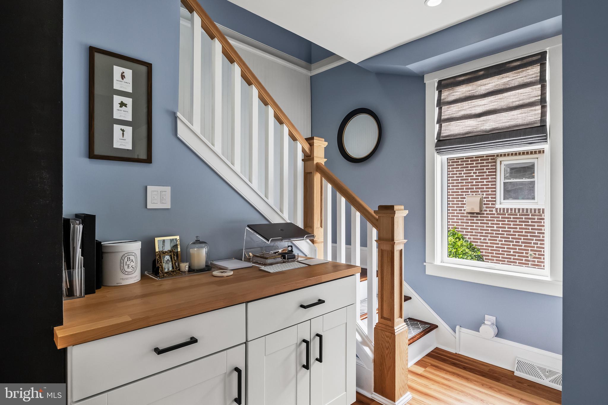239 James Street Mount Ephraim, NJ 08059 - Photo 18 of 39 a view of entryway and hall with wooden floor