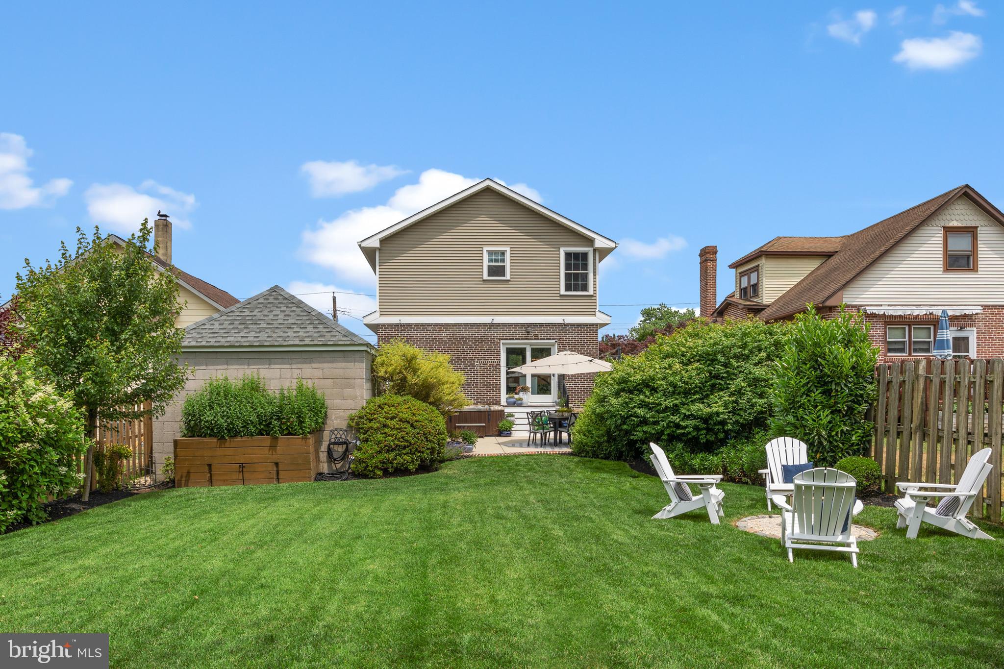 239 James Street Mount Ephraim, NJ 08059 - Photo 36 of 39 a front view of a house with a yard and trees