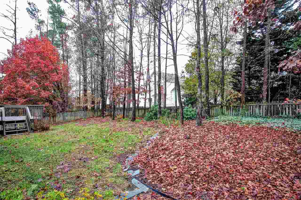 5216 Covington Bend Drive Raleigh, NC 27613 - Photo 14 of 15 You will love the fenced back yard. It is perfect for gardening, room for pets, kicking around the soccer ball, or any outdoor activity you choose. Back Yard