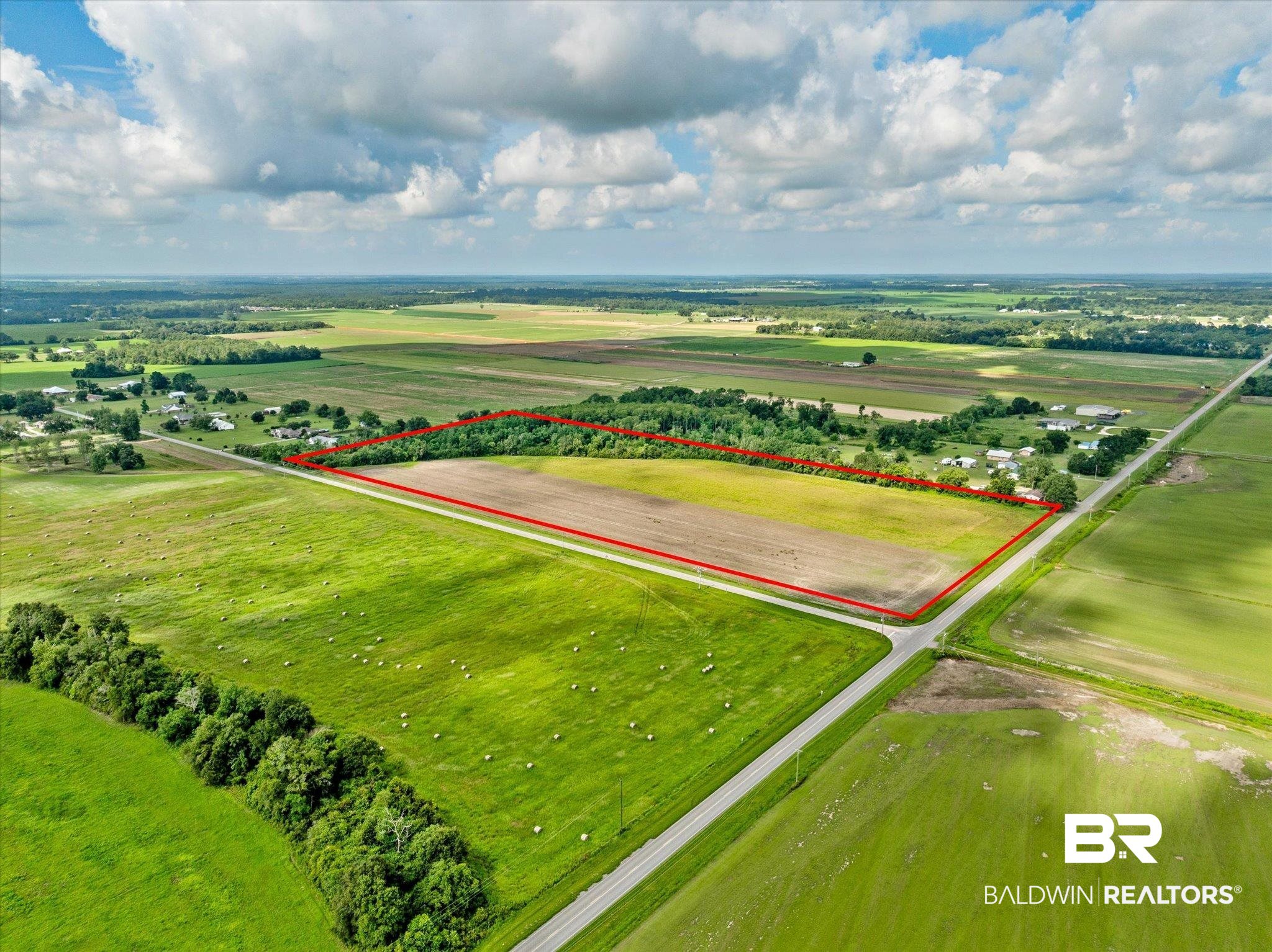 0 Daugherty Road Foley, AL 36535 - Photo 12 of 14 Bird's eye view with a rural view