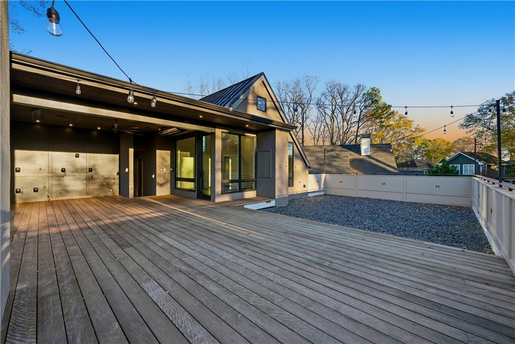 1033 Reeder Circle Northeast Atlanta, GA 30306 - Photo 45 of 52 a view of outdoor space and deck