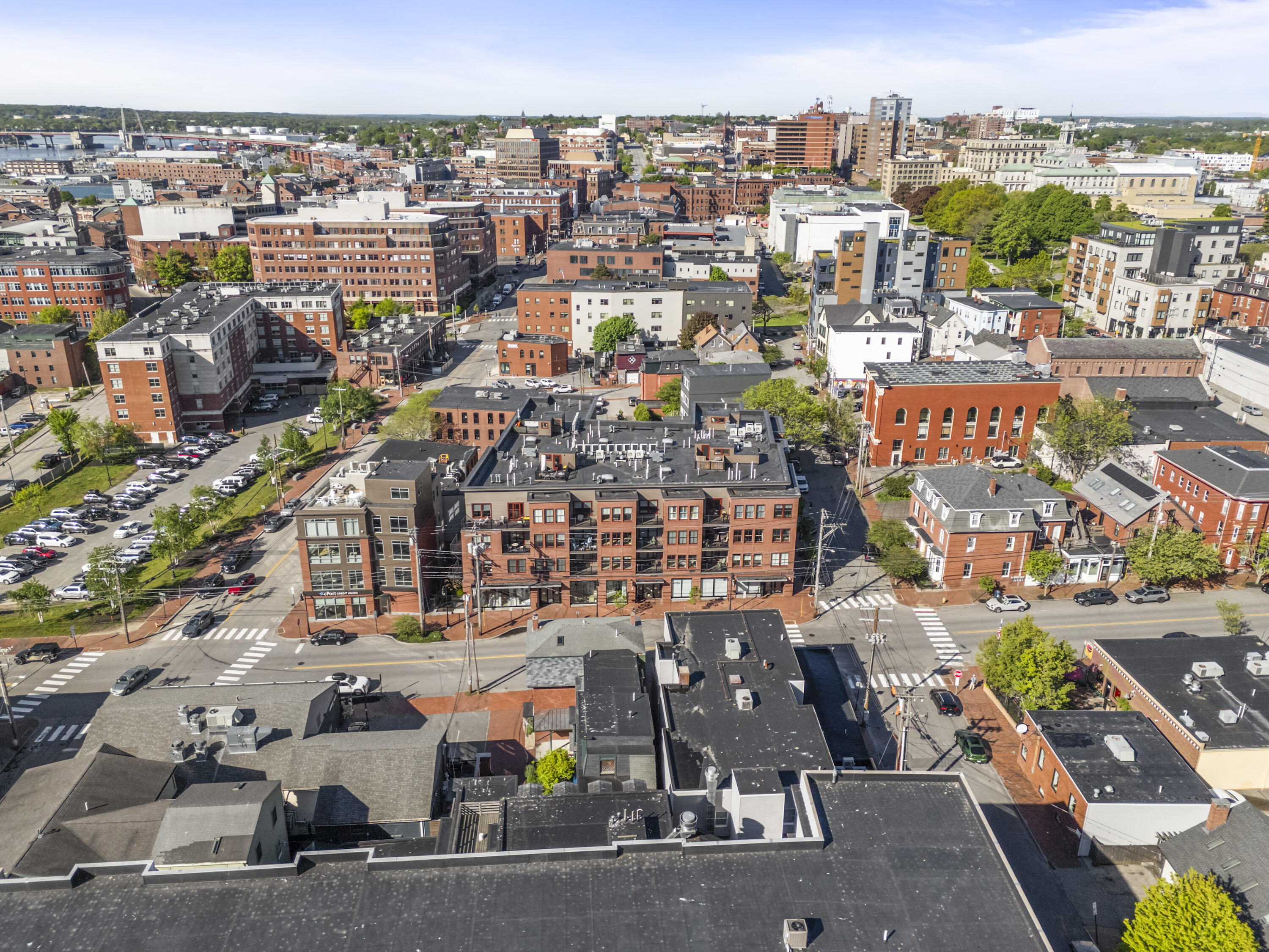 62 India Street, Unit 203 Portland, ME 04101 - Photo 62 of 67 Aerial View