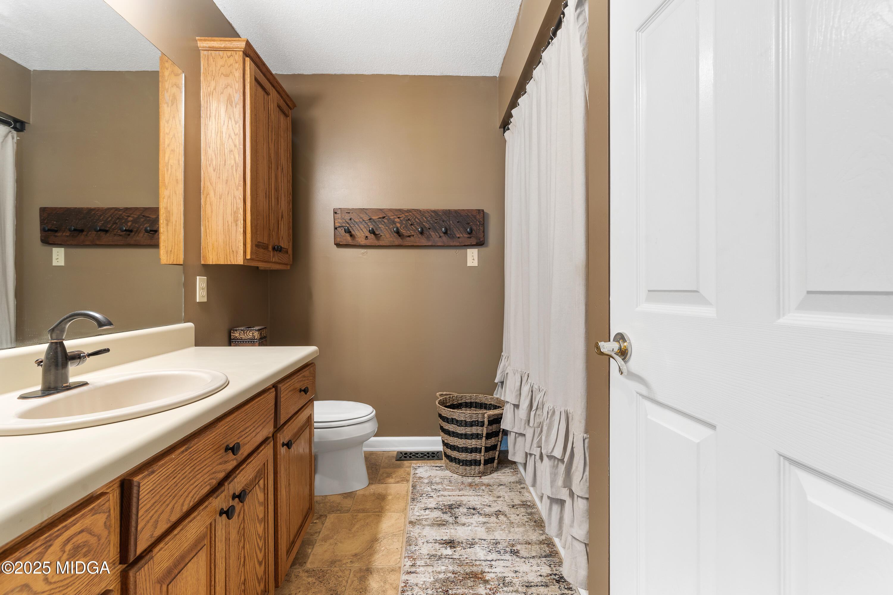 299 Colvin Road Forsyth, GA 31029 - Photo 24 of 51 a bathroom with a sink a toilet and a mirror