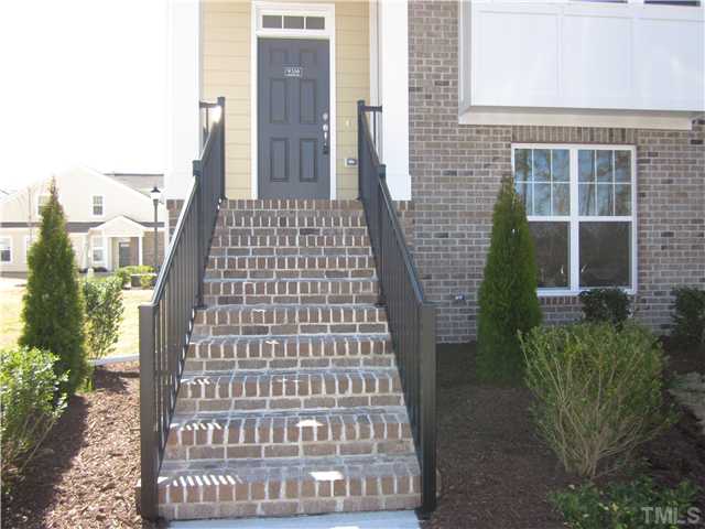 9125 Falkwood Road, Unit 163 Raleigh, NC 27617 - Photo 4 of 23 What a Grand entrance into this home. Gorgeous brick steps add to the exterior beauty.