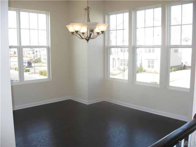 9125 Falkwood Road, Unit 163 Raleigh, NC 27617 - Photo 8 of 23 Formal dining/study room with dark hardwoods!