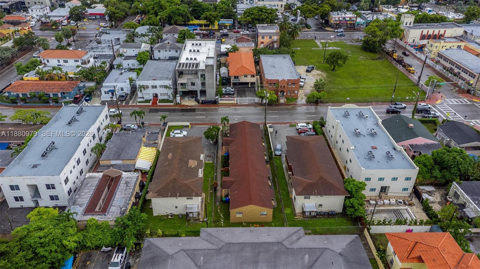 1345 Southwest 7th Street Miami, FL 33135 - Photo 30 of 37 an aerial view of residential houses with outdoor space