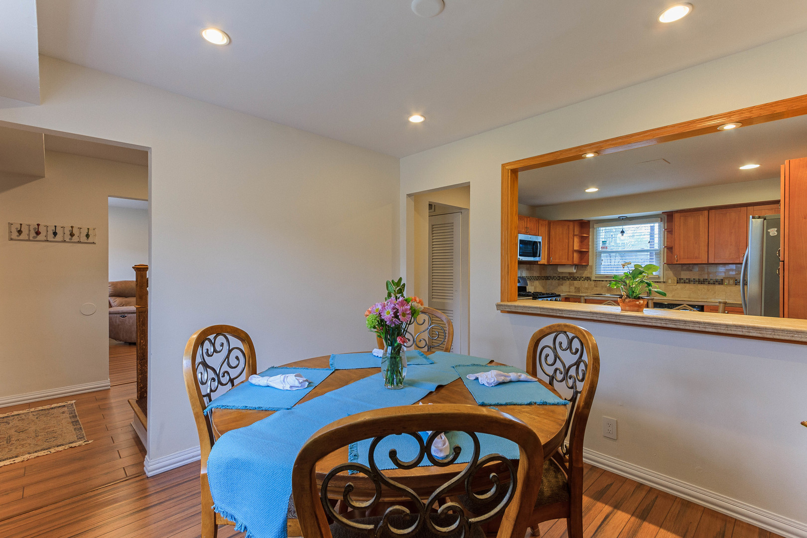 524 Spruce Road Bolingbrook, IL 60440 - Photo 10 of 33 a dining room with furniture and wooden floor