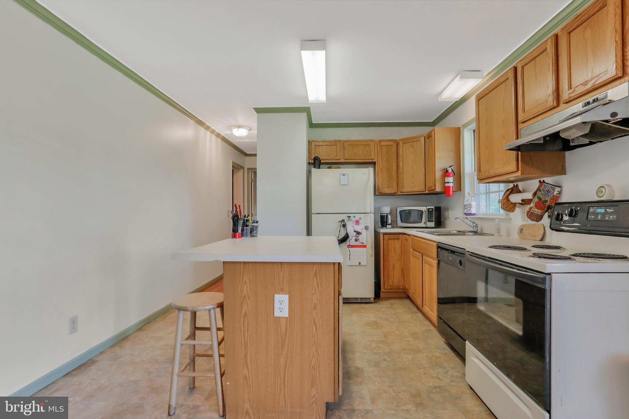 1125 Island Ford Road Rileyville, VA 22650 - Photo 11 of 70 a kitchen with a sink cabinets stainless steel appliances and a window