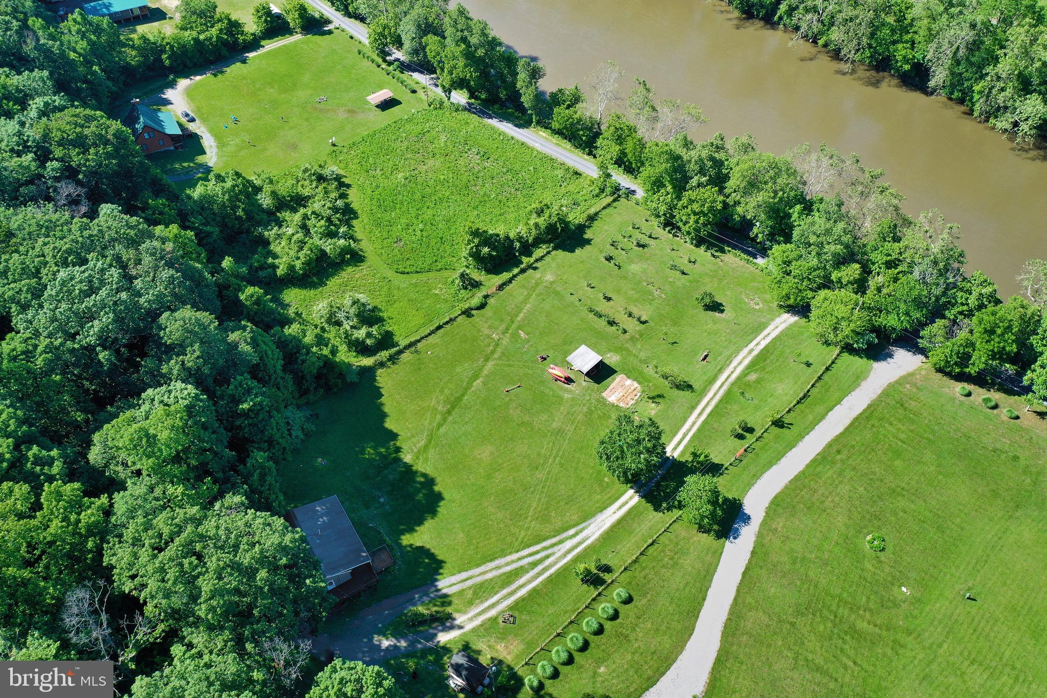 1125 Island Ford Road Rileyville, VA 22650 - Photo 60 of 70 an aerial view of a golf course with street view