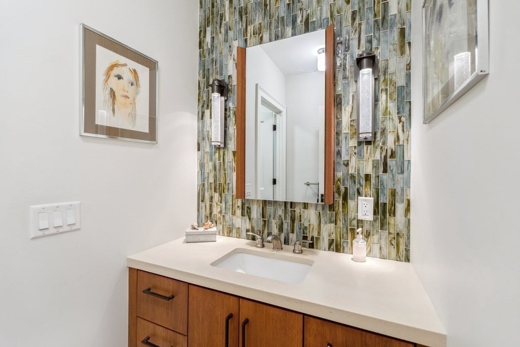 2 Decatur Lane Wayland, MA 01778 - Photo 12 of 35 a bathroom with a sink and a mirror