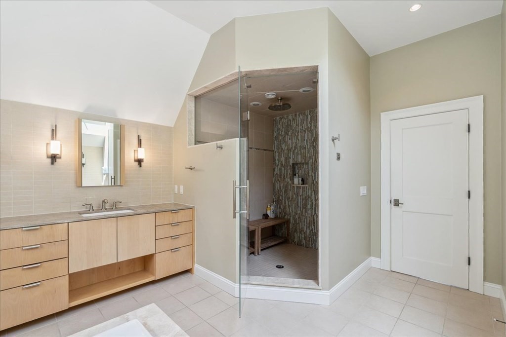 2 Decatur Lane Wayland, MA 01778 - Photo 19 of 35 a bathroom with a shower and a sink