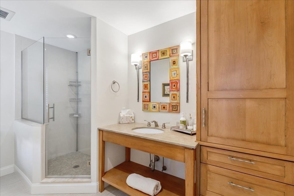 2 Decatur Lane Wayland, MA 01778 - Photo 24 of 35 a bathroom with a sink and a mirror