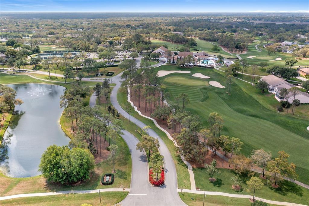 2643 Royal Ridge Drive Spring Hill, FL 34606 - Photo 45 of 84 an aerial view of residential houses with outdoor space and river