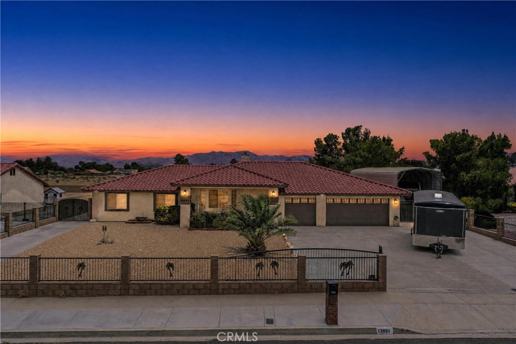 13931 Falling Leaf Road Apple Valley, CA 92307 - Photo 50 of 50 Digitally enhanced evening photo of your new Home!