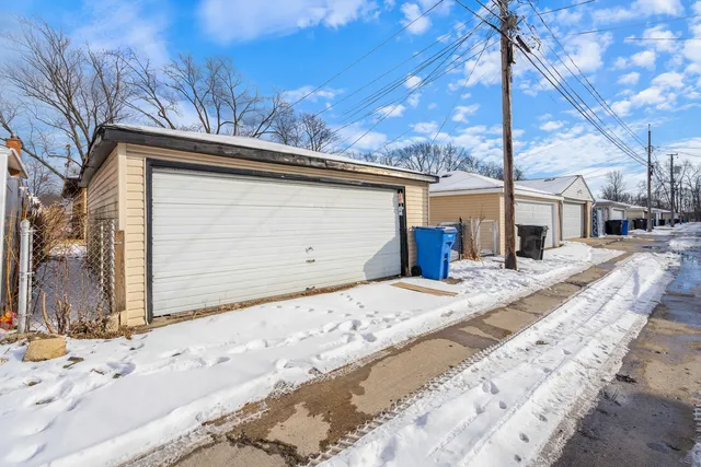 a view of a backyard of a house