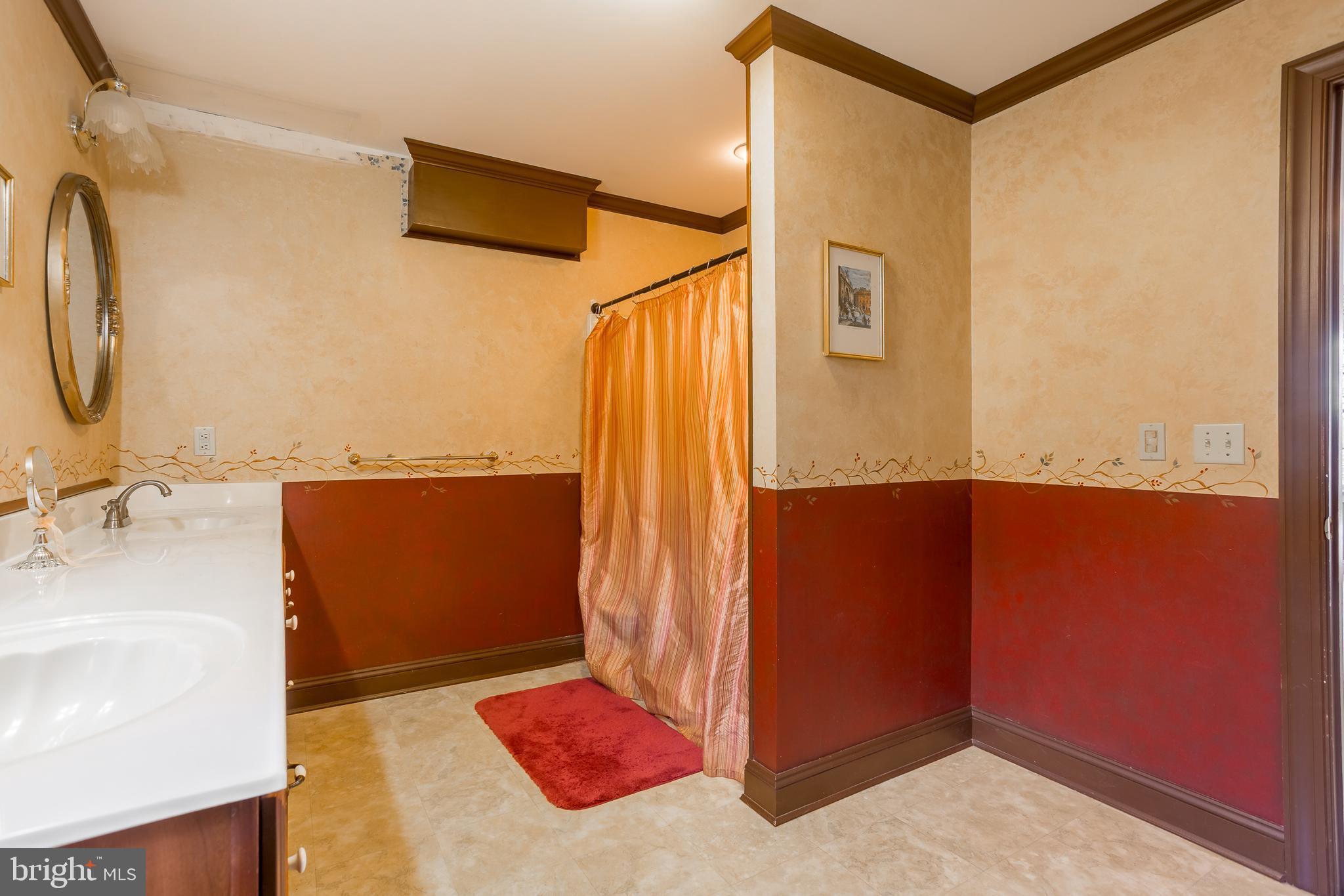7904 Clark Road Denton, MD 21629 - Photo 38 of 71 a bathroom with a sink and a mirror