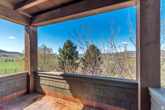 2579 Splendor Valley Road Kamas, UT 84036 - Photo 79 of 87 Balcony with a mountain view