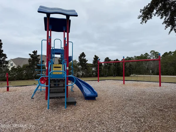 a view of outdoor space with seating