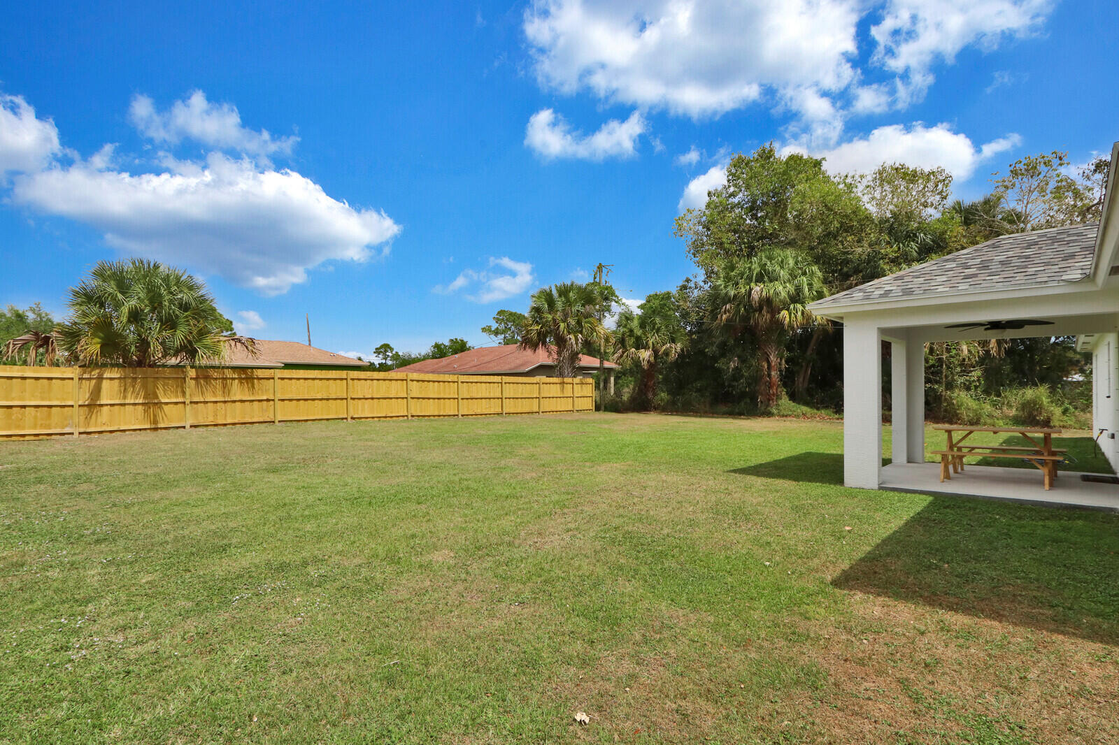 1423 Southwest Gilroy Road Port St. Lucie, FL 34953 - Photo 25 of 25 Huge Rear Yard
