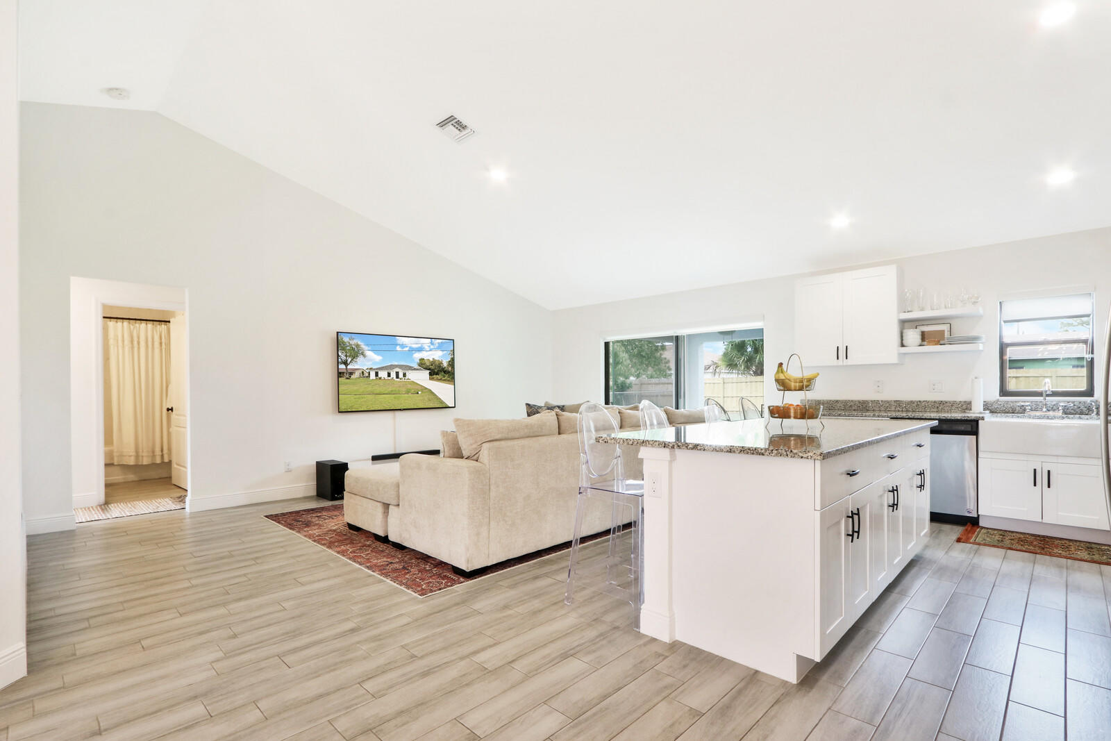 1423 Southwest Gilroy Road Port St. Lucie, FL 34953 - Photo 6 of 25 Open to Family Room