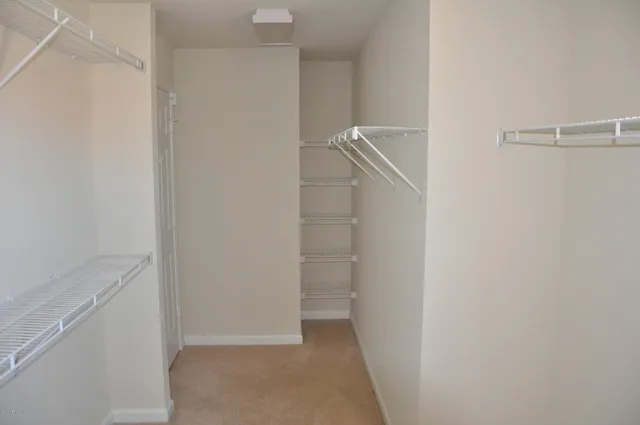 a view of walk in closet
