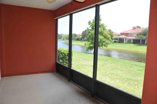 a view of an outdoor space with a big yard